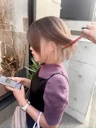 【 デザインカラー🥨 】インナー➕カラー