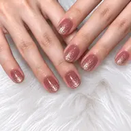 ハンドネイルラメグラオフなし
