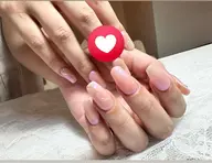 チップ長さだしワンカラーorラメグラ(初回ジェルオフ無料ケア込み)💕💗