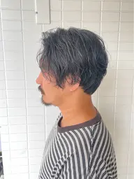 【メンズ歓迎・若見え✨】白髪染め+カット