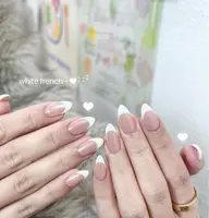 🐤チップ長さだし🐤フレンチネイル