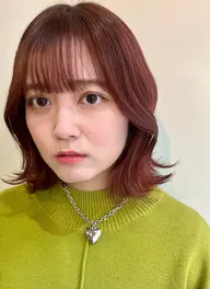 前髪顔まわりカット＋前髪顔まわりストレートパーマ