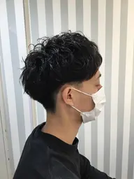 仕上がり高評価✨カット+パーマ