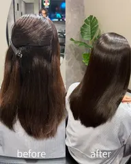 【髪の整形で美髪に♪】カット+縮毛矯正 ブリーチ毛も対応可能⭐️他店で断られた方ぜひ一度ご相談ください。