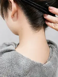 【襟足ワックス脱毛】うなじデザインケア