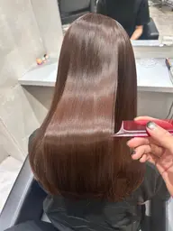 ✨新規No.1✨カット➕透明感カラー➕髪質改善トリートメント【ULTOWA・ウルトワ】【髪質改善メニュー】