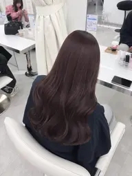 【全頭ブリーチ探してる方✨️】ブリーチ込みダブルカラー+高保温トリートメント🤍