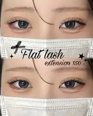 【新規限定】フラットラッシュ80本
