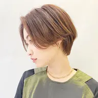 🌱sns撮影モデル🌱ショートカット+透明感カラー
