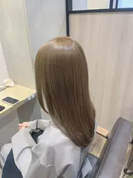 【マーブ付き🫧】透明感ダブルカラー(ブリーチなし)※現金のみ
