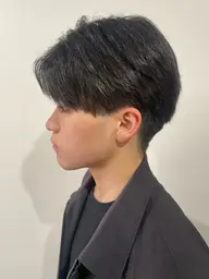 men'sフェザーカット➕眉カット✂︎