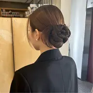結婚式参列ヘアセット💐