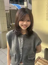 “✨最上級ケア💚“カットカラー髪質改善