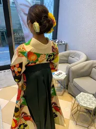 卒業式★袴着付け+ヘアセット