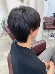 カット+縮毛矯正