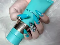 長さ出し10本+TIFFANY💅🩵