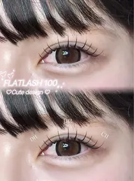 📣オープン記念キャンペーン!フラットラッシュ100本🎀【美容トリートメントコーティング付き🫧✨️】