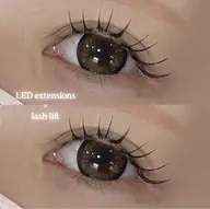 ‼️急募‼️6/9 17時〜【🤎リフエク100本🤎】LED(フラットラッシュ)×まつ毛パーマモデル募集 オフなし
