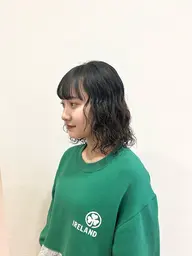 カット+パーマ