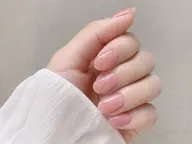 【急募💅🏼】オフありスキンカラーのワンカラーネイル※こちらのメニューは色指定となります。別スタッフの最終チェック有。