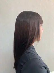 🩵前髪・顔まわり縮毛+3stepトリートメント(カットなし)