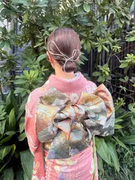 振袖（着付け 結婚式参列）+ヘアセット