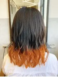 裾カラーケアブリーチ(ブリーチ込み)💈
