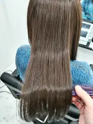 👑2番人気👑【弾む艶髪🌹✨美髪】 透明感カラー+メテオ酸熱トリートメント