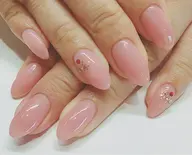 ☆ワンカラージェルネイル☆マグネットも可☆