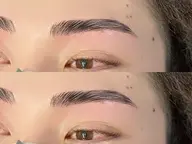 【メンズ限定】眉WAX+引き<ラミネーションなし) 【練習モデル