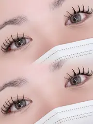 ダブルフラットラッシュ100束✨❕バサバサまつ毛したい方是非🉐💕