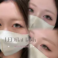LEDフラットラッシュ100〜140本