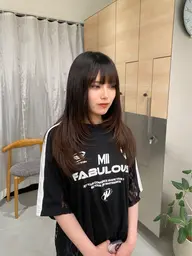 【当日限定】☪️ロング レイヤーカット+艶トリートメント