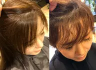 前髪顔周り縮毛矯正+前髪顔周りカット+3stepトリートメント
