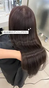 【🍒ブリーチ履歴なしさんへ🍒】艶々叶うカラー+ヘアセット🩵