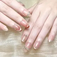 【チップジェル長さ出し】定番新作デザイン♪