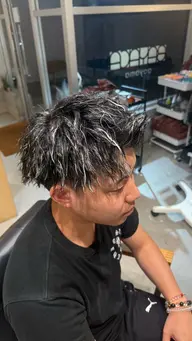 カット➕パーマ➕カラー(メッシュorワンカラーカラー)