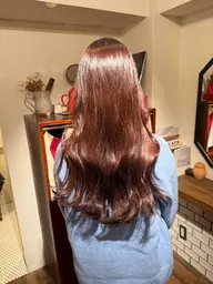 【韓国風透明感ツヤカラー🇰🇷】🉐ミニモ限定メニューOnecolor（￥6000→￥2000）➕トリートメント✨