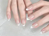 オフなし🩵フレンチネイル
