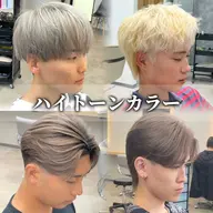 カット ケアブリーチダブルカラー