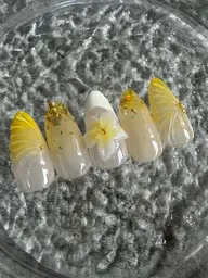 オフ込み トレンド♡立体フラワーネイル