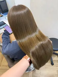カット＋高発色カラー＋Aujua【理想の色味にしたい方】