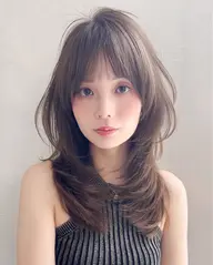 【撮影OK】平日7:30~✨レイヤーカット＋透明感カラー＋うる艶トリートメント⭐️