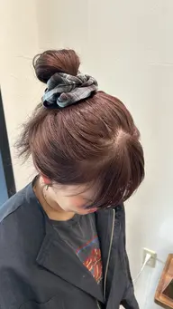 【人気No.1🌟】艶カラー＋髪色長持ちアメイジアTR ＋お席のマッサージ付き💆‍♀️
