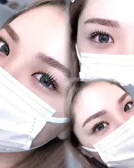 【🎀ミニモ学割U24🎀】眉毛スタイリング(メイク付き)+上まつげパーマ(トリートメント+コーティング付き)