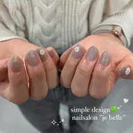 【初回ジェルオフ代🆓】定額design🛋️シンプルコース✨《パラジェル変更無料⌇ウォーターケア付き》