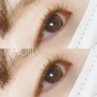 🤎柔らかく透明感のある目元に【ブラウンエクステ】ダブルフラットラッシュ60束(120本)