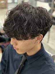 【8月13.14日限定🌀】メンズカット➕波巻きパーマ