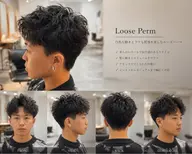 【⚡️短髪必見⚡️】メンズカット➕スパイキーパーマ/ルーズパーマ/ピンパーマ