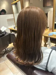 💫ブリーチ無しダブルカラー💫トリートメント付きお得なメニュー👍ブリーチ無しでハイトーンに‼️シャンプーお仕上げ付き